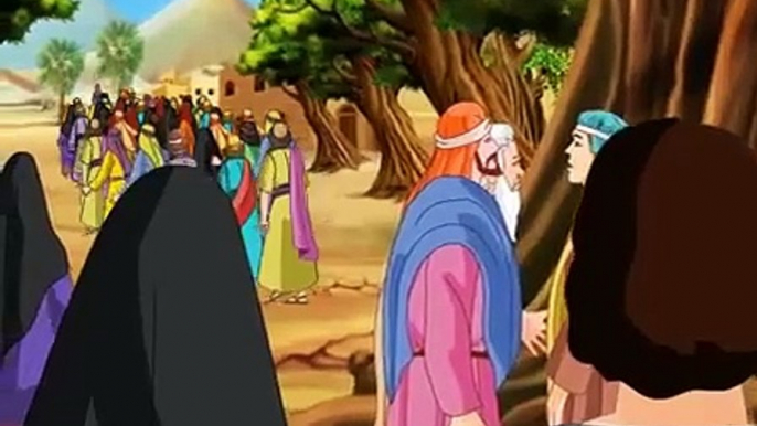 Bible stories for kids - Jesus heals the bleeding woman ( Hindi Cartoon Animation )