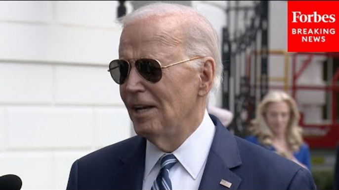 Biden Tells Reporters 4-Year-Old Girl Freed From Hamas Captivity Said, 'I Love Joe Biden'