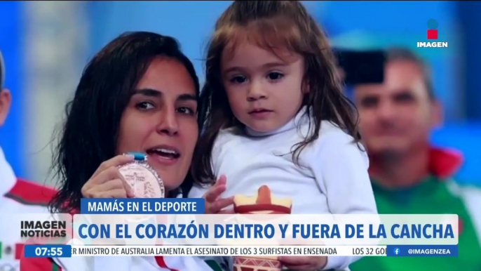 ¡Mamás con el corazón dentro y fuera de la cancha! | Imagen Deportes