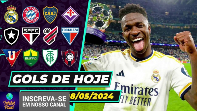 ⚽️ TODOS OS GOLS DESTA QUARTA 08/05/2024 GOLS DE HOJE,GOLS DO DIA, LIBERTADORES,SULAMERICANA E+