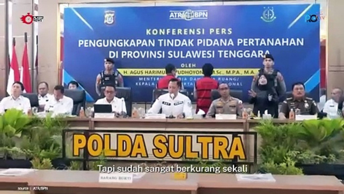 Presiden Jokowi Apresiasi Kinerja Kementerian ATR BPN Dalam Berantas Mafia Tanah