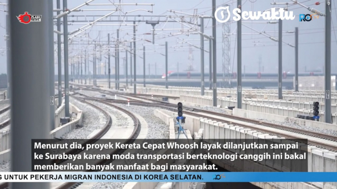 Capres Prabowo Subianto dan Cawapres Gibran Rakabuming Raka Siap Lanjutkan Kereta Api Cepat Jakarta Surabaya