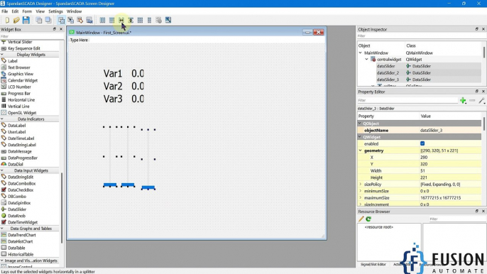 How to Add Data Slider in Your Spandan SCADA Screen to Update the Tag Value | IoT | IIoT | SCADA |