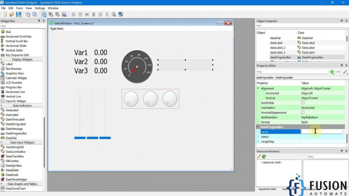 How to Add Data Progress Bar in Your Spandan SCADA Screen to Monitor the Tag Value | IoT | IIoT |