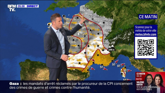 Des pluies et des orages sur la majeure partie du pays ce mardi