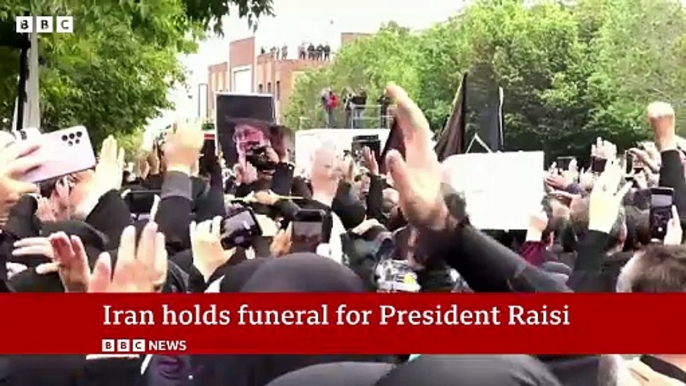 Here are some po The news of Iranian President Ebrahim Raisi's death in a helicopter crash:  1. "Iranian President Ebrahim Raisi Killed in Helicopter Crash" 2. "Tragedy Strikes: President Raisi Dies in Helicopter Accident" 3. "Iran