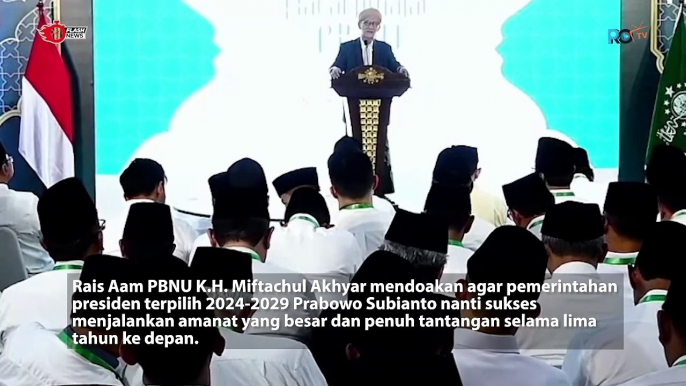 Rais Aam PBNU Doakan Pemerintahan Prabowo, Kenang Kebersamaan Sejak 1996