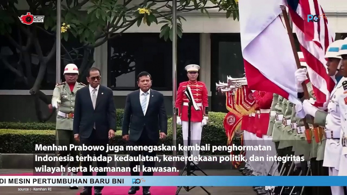 Menhan RI Prabowo Subianto, menerima kunjungan kehormatan Menteri Pertahanan Malaysia_2 Mei_General