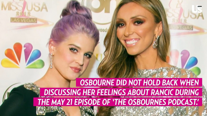 Kelly Osbourne Slams Former ‘Fashion Police’ Costar Giuliana Rancic