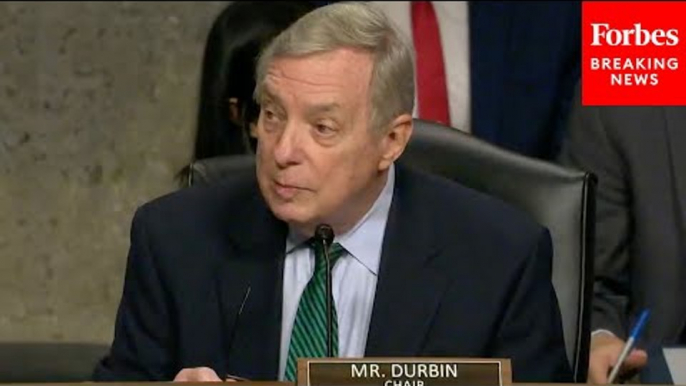 Dick Durbin Leads Senate Judiciary Committee Hearing For Pending Nominees And Legislation