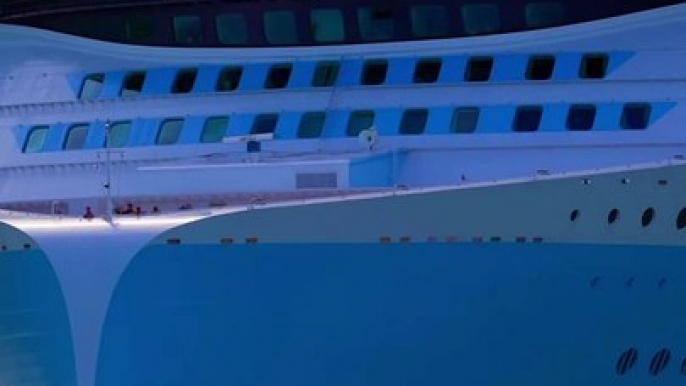 Ladies and Genderless This is the worlds largest cruise ship The Royal Caribbean Icon Of The Seas departing Miami Beach on April 27 2024