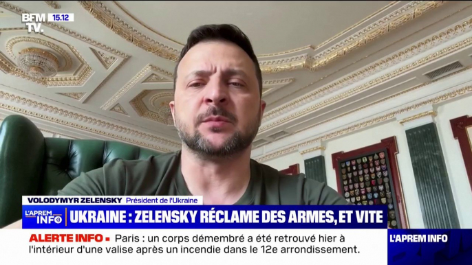 Guerre en Ukraine: Volodymyr Zelensky affirme que "la situation dans la région de Donetsk reste particulièrement tendue, plus de 30 combats s'y déroulent chaque jour"