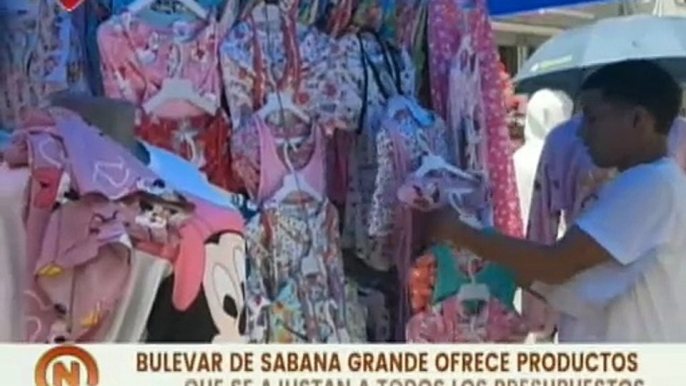 Caracas | Comercios del bulevar de Sabana Grande ofrecen productos asequibles en el Día de la Madre