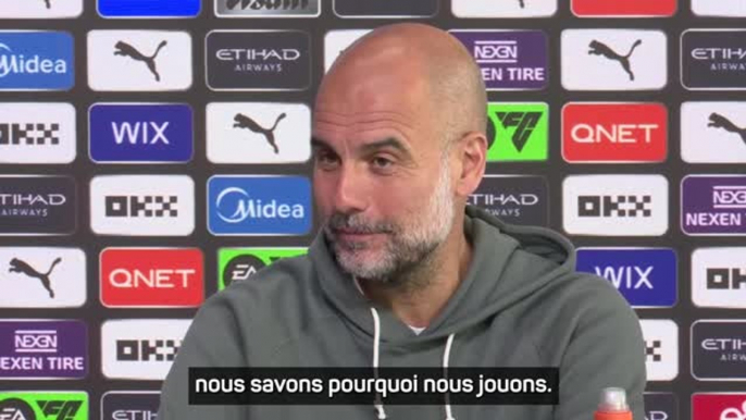 Man. City - Guardiola : "Si on ne gagne pas contre Tottenham, on ne gagnera pas la Premier League"