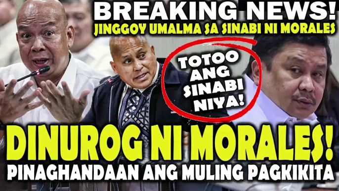 "Hindi ka marunong mag-imbestiga!" Jinggoy UMALMA sa sinabi ni Morales.