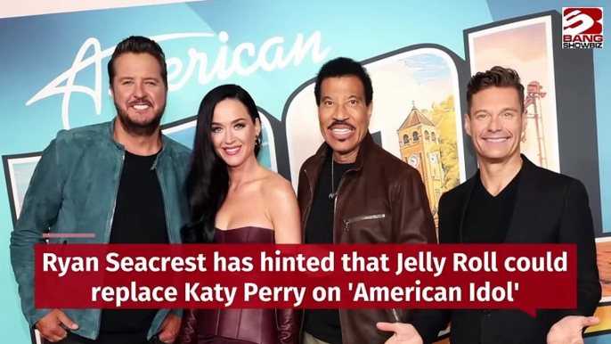 Ryan Seacrest Has Hinted That Jelly Roll Could Replace Katy Perry on 'American Idol'.