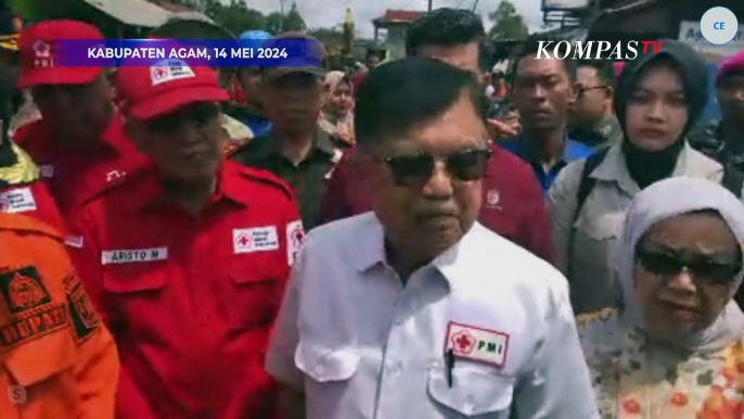 [FULL] Keterangan Jusuf Kalla saat Kunjungi Lokasi Banjir Lahar Dingin di Sumatera Barat