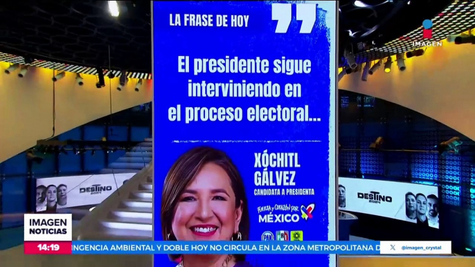 ¿Cuáles son las actividades de los candidatos presidenciales para este día?