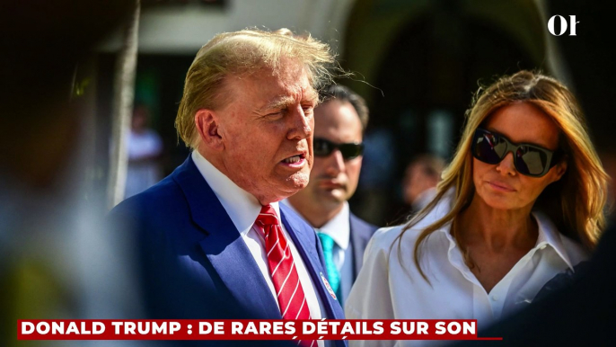 Donald Trump : de rares détails sur son mariage avec Melania révélés au tribunal