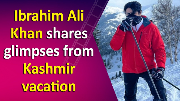 Ibrahim Ali Khan goes skiing on Gulmarg’s snow-cappedslopes; fans REACT