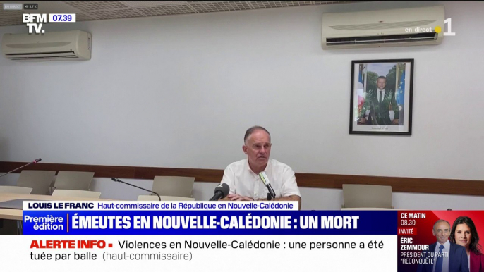 "Appel au calme": le Haut-commissaire de la République en Nouvelle-Calédonie annonce un mort par balle lors d'une nouvelle nuit d'émeutes