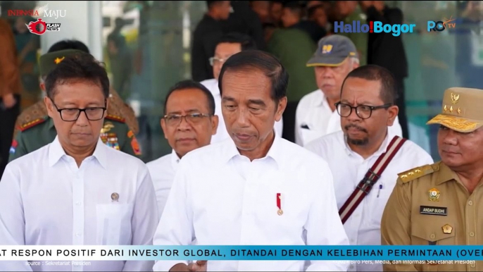 Keterangan Pers Presiden Jokowi: Pantau Banjir Lahar Dingin di Tanah Datar,  dan Anggota OECD