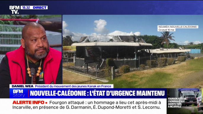 Dégel du corps électoral en Nouvelle-Calédonie: "Les nouveaux votants vont noyer l'existence de notre peuple" affirme Daniel Wea, président du mouvement des jeunes Kanak en France