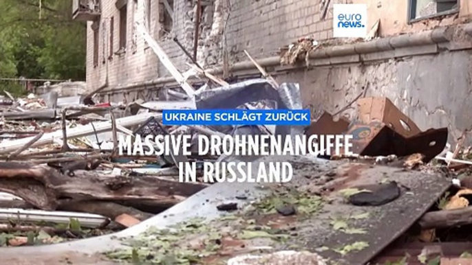 Ukraine schlägt zurück: Massive Drohnenangiffe auf der Krim und in Russland