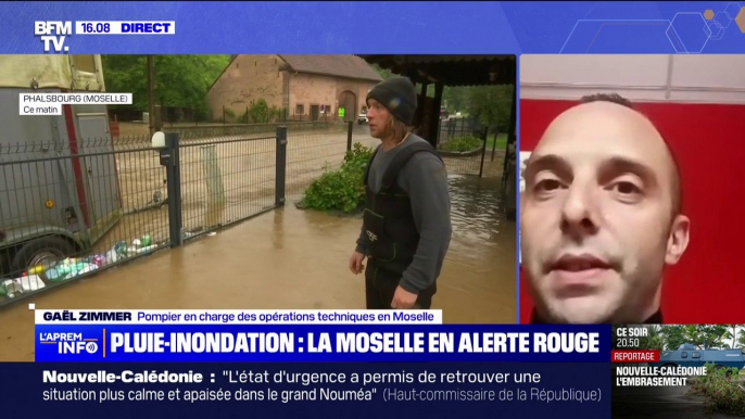 Inondations dans l'Est: 650 sapeurs-pompiers mobilisés en Moselle