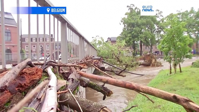 Severe flooding wreaks havoc across northern Europe