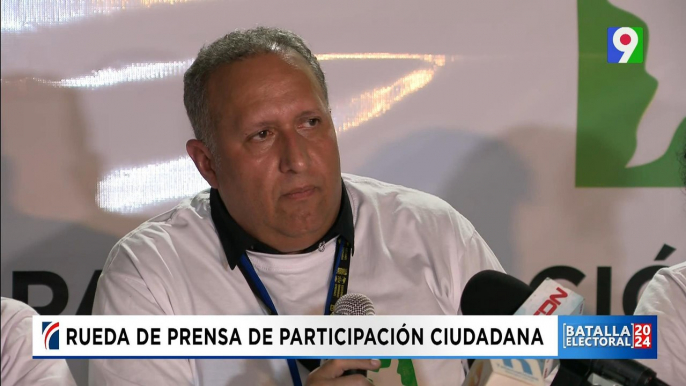 Rueda de prensa Participación Ciudadana | Batalla electoral 2024