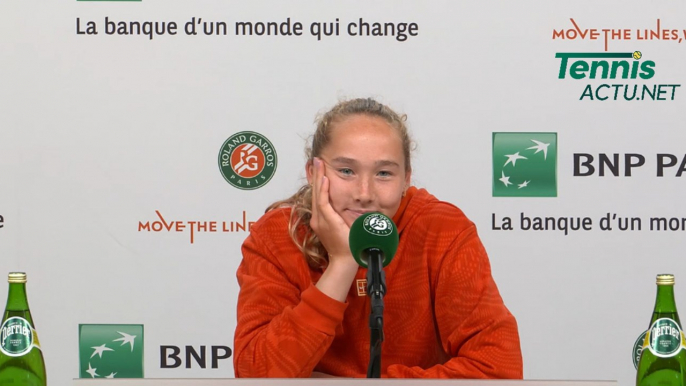 Tennis - Roland-Garros 2024 - Mirra Andreeva : "Gracheva is my friend so it's challenging for me"