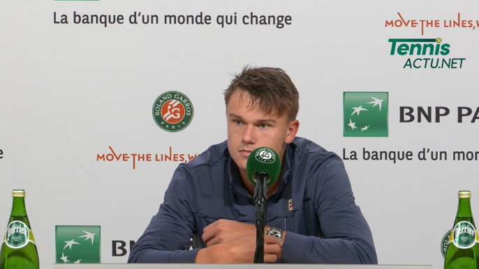 Tennis - Roland-Garros 2024 - Holger Rune : "I'm just happy to finish today so I can rest tomorrow"