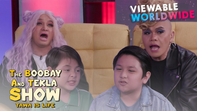 TBATS: Boobay at Tekla, nainggit sa IQ nina Euwenn at Raphael