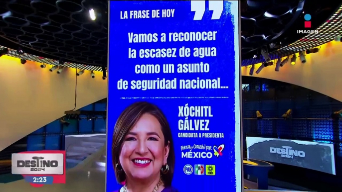 ¿Cuáles son las actividades de los candidatos presidenciales?