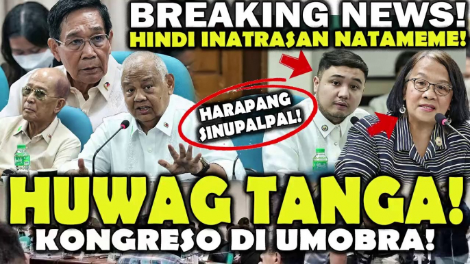 TROPA ni Duterte matapang na hinarap ang Kongreso! Hindi inatrasan Natameme!