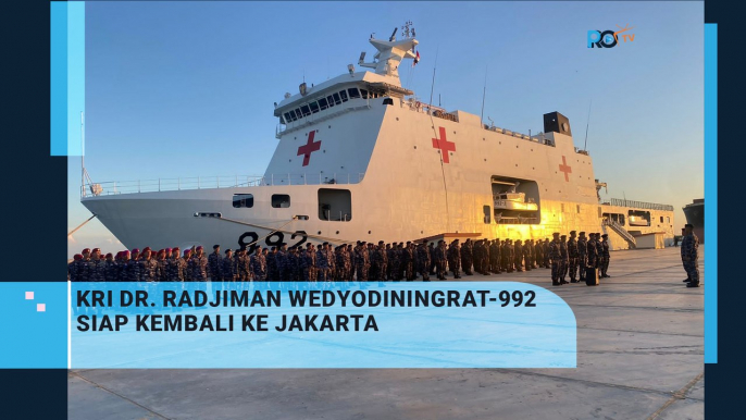 KRI Radjiman Siap Kembali ke Jakarta