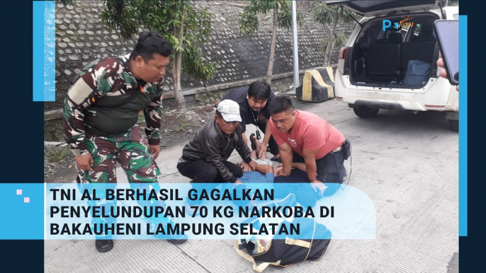 TNI AL Gagalkan Penyeludupan Sabu 70Kg