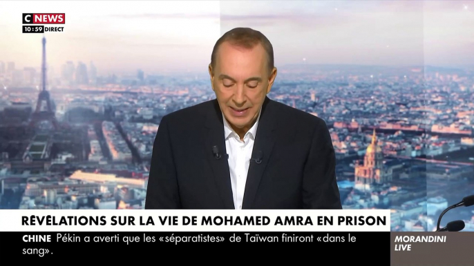 L'incroyable témoignage d'un ancien prisonnier, Kamel Madani dans Morandini Live : "Comme Mohamed Amra, j'ai eu jusqu'à 10 portables, j'ai fait des visios, j'avais aussi une chicha..."