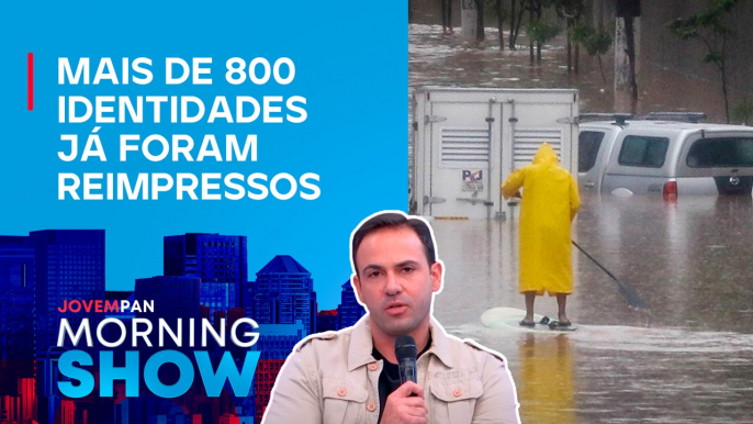 IGP-RS reimprime DOCUMENTOS após ENCHENTES no RS; ENTENDA com David de Tarso