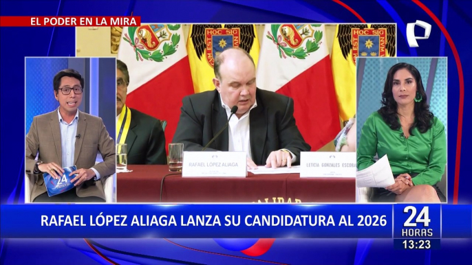 ¿Se retracta? López Aliaga: "Es la gente la que está lanzando mi candidatura más que yo"