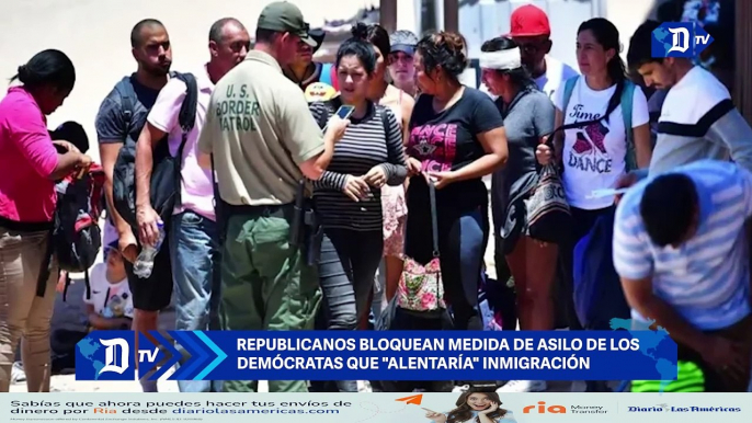 Republicanos bloquean medida de asilo de los demócratas que "alentaría" inmigración | El Diario en 90 segundos