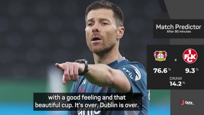 "Dublin is over" - Leverkusen focus on German double ahead of Cup final