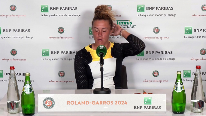 Tennis - Roland-Garros 2024 - Léolia Jeanjean : "Iga Świątek... j'espère juste offrir un bon combat"