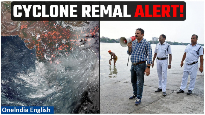 Cyclone Remal: IMD Issues Red Alerts for Bengal & Northeast | Heavy Rains, Wind Speeds Upto 135 kmph