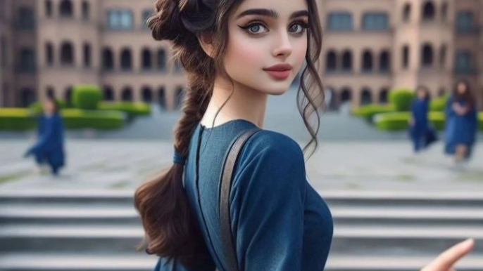 Beautiful animated girls dp ideas