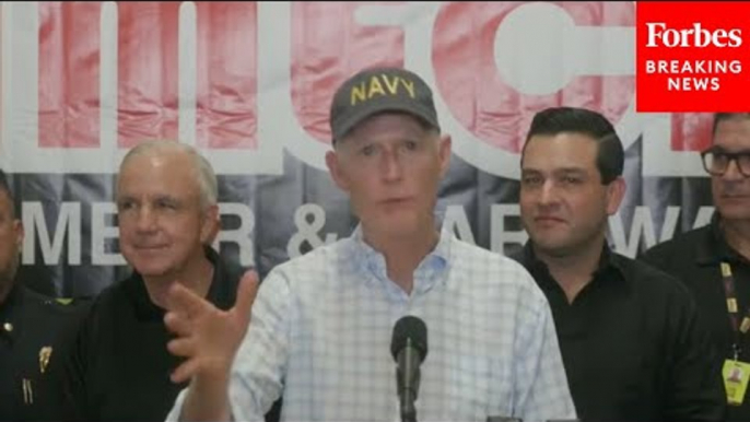 BREAKING NEWS: Rick Scott Holds Florida Hurricane Preparedness Press Briefing