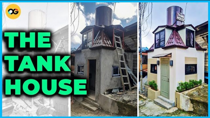 Tiny House | Inside the 5.4 sq m Tiny Tank House  | The Smallest House in the Philippines | OG