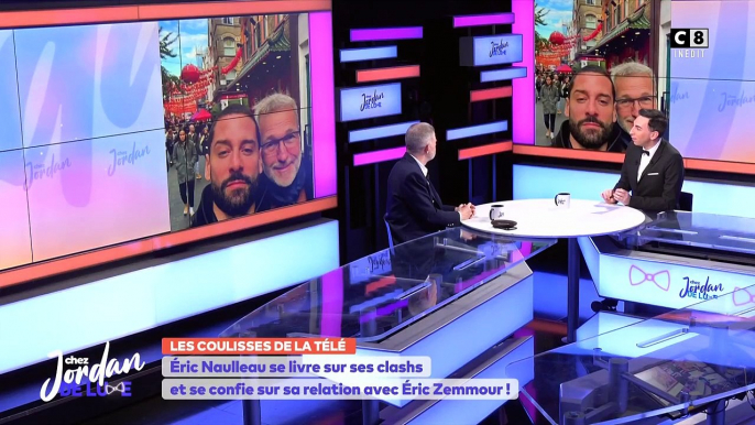 Eric Naulleau parle d'Hugo Manos, le compagnon de Laurent Ruquier, dans l'émission Chez Jordan