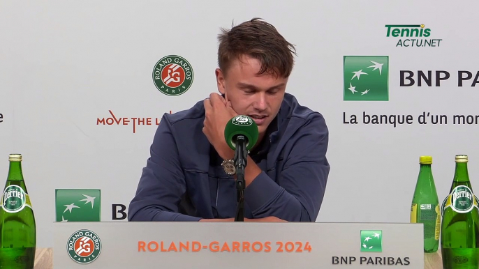 Tennis - Roland-Garros 2024 - Holger Rune : "I thought about the Federer vs Sandgren match..."